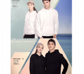 AG122 微刷絨連帽T 現貨款式